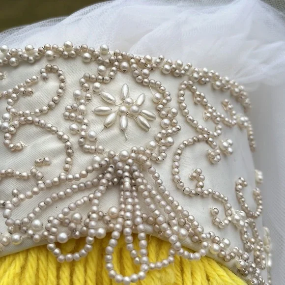 Vintage 50’s-60’s Bianchi double tulle veil - Picture 2 of 10